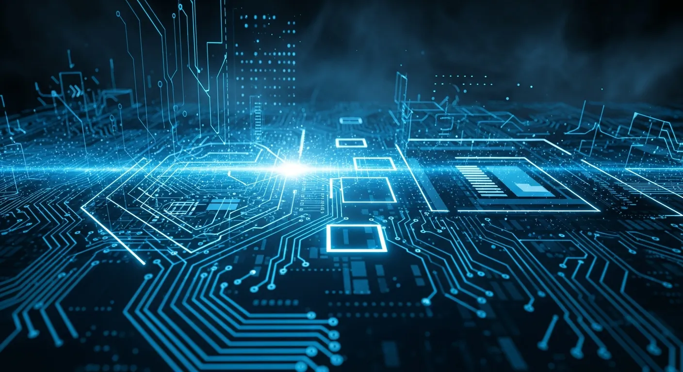 Abstract cybersecurity visualization